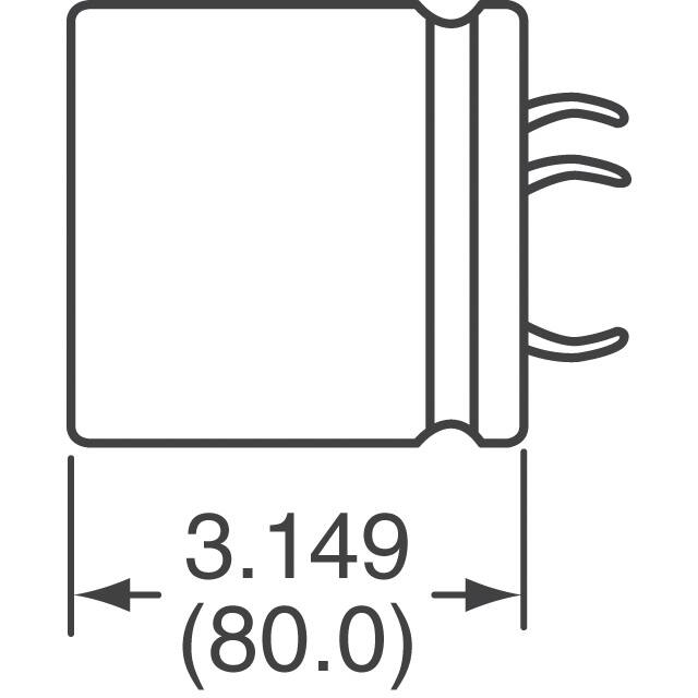 383LX102M400A082 Cornell Dubilier Electronics (CDE)  Condensadores electrolíticos de aluminio